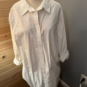 Boho Jane button up long shirt size large